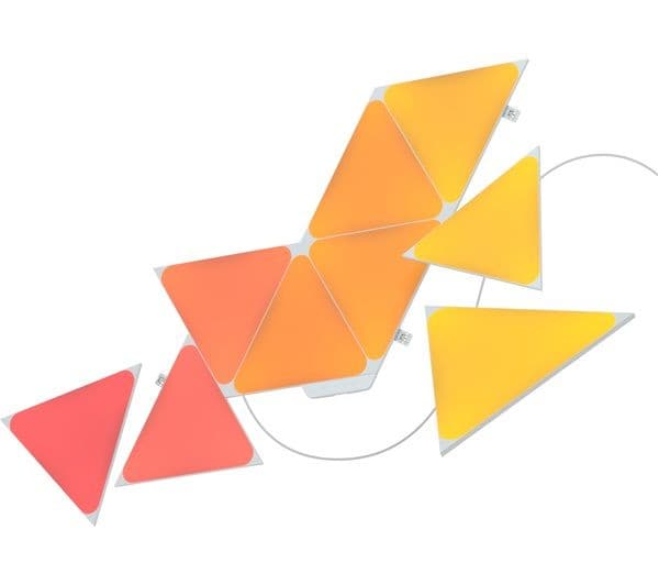 Nanoleaf Shapes Triangles Smart Light Panels Starter Kit - 9 Panels - Image 3