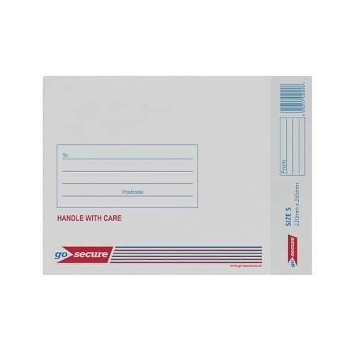 GoSecure Bubble Envelopes White (Pack of 10) - Size 5 - Image 2