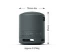 Sony SRS-XB100 Portable Wireless Speaker - Black thumbnail 2