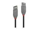 Lindy 36693 Anthra Line USB 2.0 Type A to Type A Cable 2m - Black thumbnail 3