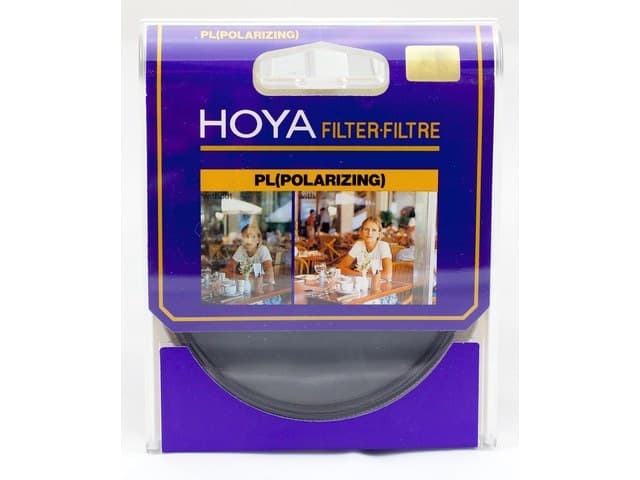 Hoya Linear Polariser (PL) Glass Filter - 40.5mm - Image 5