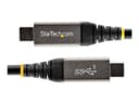 StarTech USB315CCV2M USB-C to USB-C Cable 2m 5Gbps 100W - Black/Grey thumbnail 5