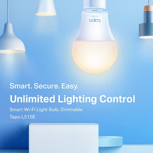 TP-Link Tapo Smart Wi-Fi Light Bulb, Dimmable - Image 2