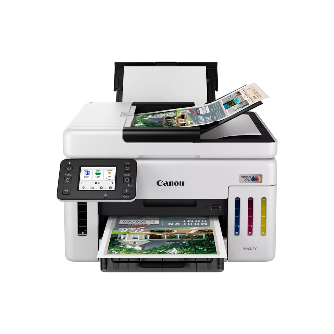 Canon MAXIFY GX6150 600 x 1200 dpi A4 Wireless Multifunction Colour Inkjet Printer - Image 2