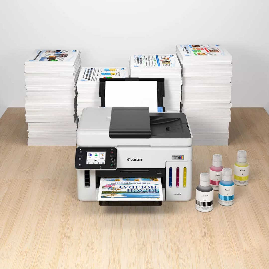 Canon MAXIFY GX6150 600 x 1200 dpi A4 Wireless Multifunction Colour Inkjet Printer - Image 10