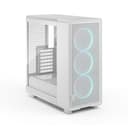Fractal Design Epoch ATX Mid-Tower PC Case - White RGB TG Clear thumbnail 3