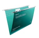 Rexel Crystalfile Classic Foolscap Suspension File 15mm Green (50) thumbnail 1