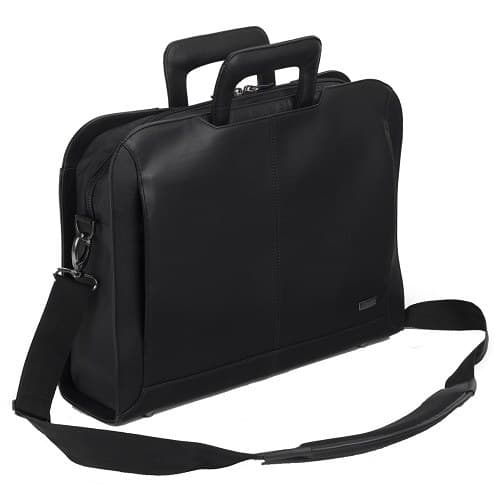 Dell Executive Leather Laptop Briefcase 14" (460-BBUL) - Black - Image 1
