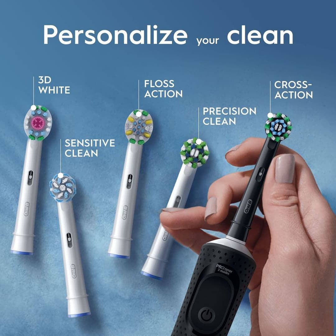 Oral-B Vitality Pro Electric Toothbrush - Black, 1 Brush Head - Image 6