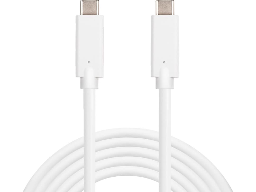 Sandberg USB-C Charge Cable 2M, 65W (136-17), White - Image 1
