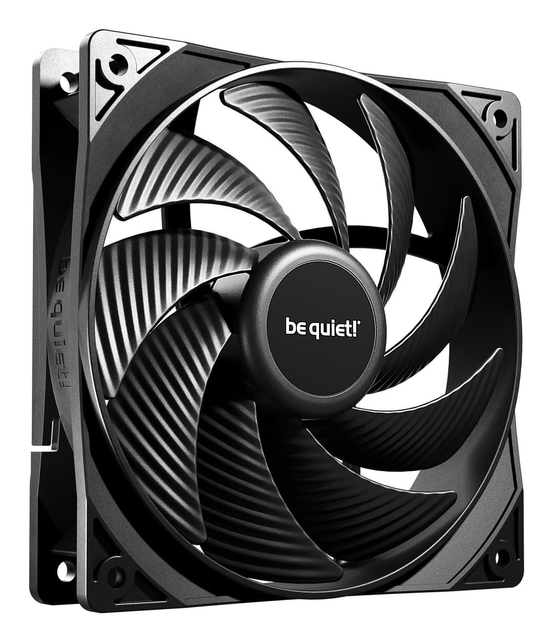 be quiet! Pure Wings 3 120mm PWM High-Speed Triple Pack Case Fans - Black - Image 1