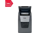 REXEL Optimum AutoFeed+ 100M 34L P5 Micro Cut Paper Shredder thumbnail 5