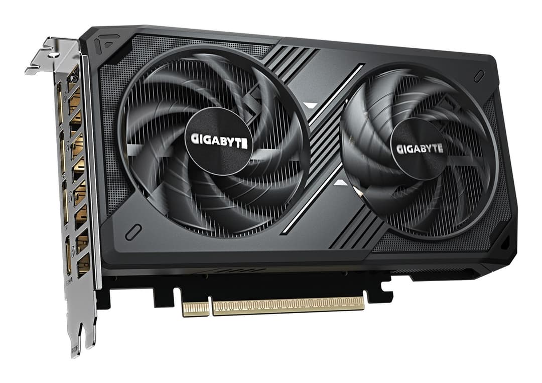 GIGABYTE GeForce RTX 5060 WINDFORCE MAX OC V2 8G Graphics Card - 8GB GDDR7, 128bit, PCI-E 5.0, 2512MHz Core Clock, 3 x DP, 1 x HDMI, NVIDIA DLSS 4, GV-N5060WF2MAX OCV2-8GD - Image 2