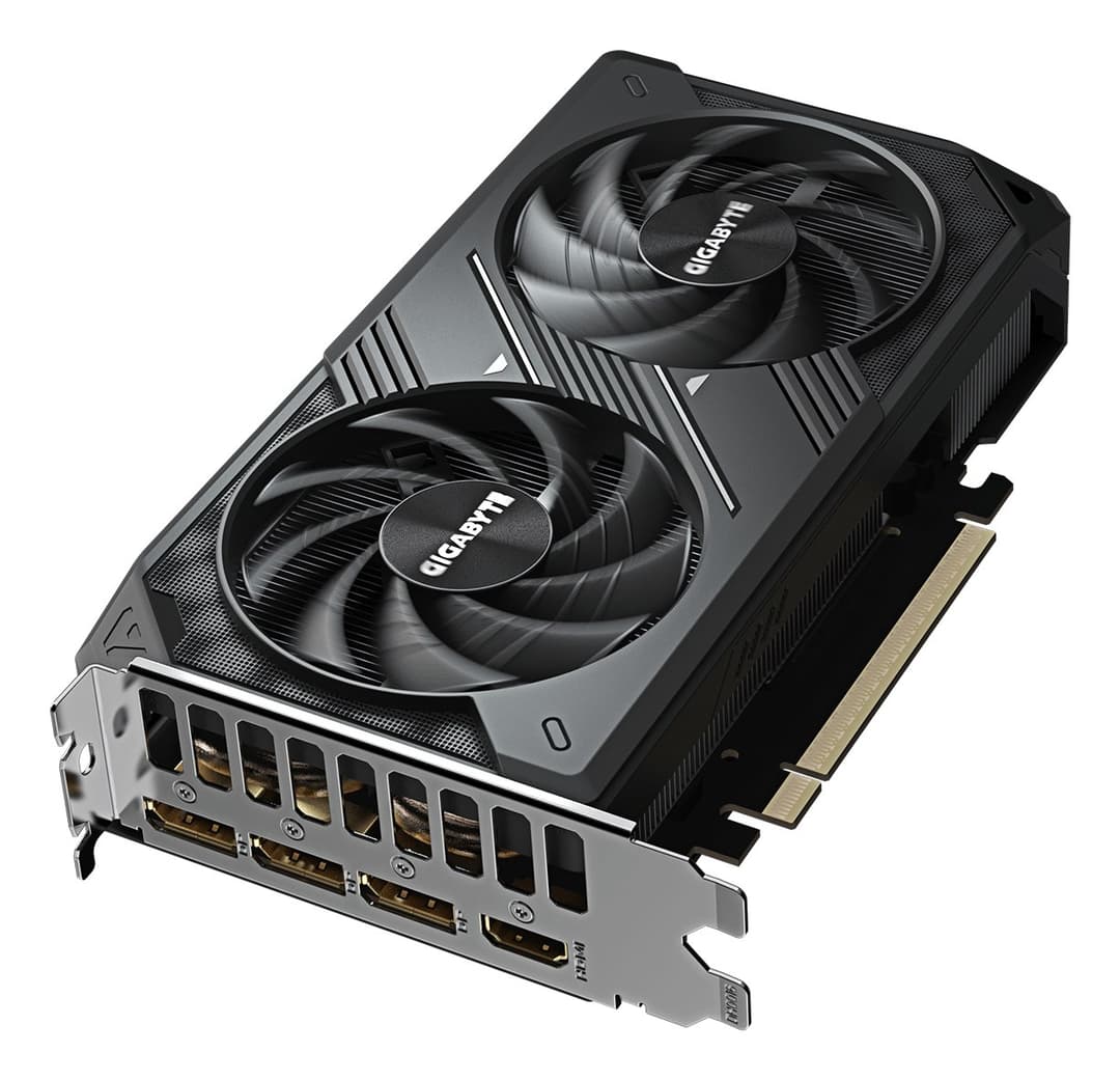 GIGABYTE GeForce RTX 5060 WINDFORCE MAX OC V2 8G Graphics Card - 8GB GDDR7, 128bit, PCI-E 5.0, 2512MHz Core Clock, 3 x DP, 1 x HDMI, NVIDIA DLSS 4, GV-N5060WF2MAX OCV2-8GD - Image 4