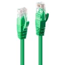 Lindy 2m Cat.6 U/UTP Ethernet Cable, Green thumbnail 1