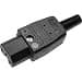 Kaiser 783/SW Rewireable IEC C15 Connector, Straight, 2 Pole + Earth, 10A, Black - Image 3