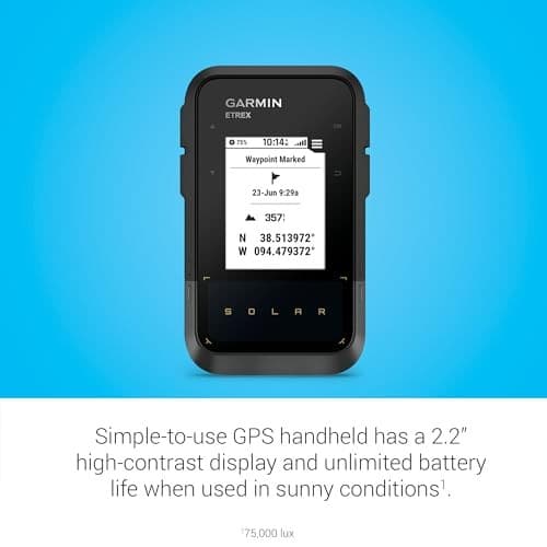 Garmin eTrex Solar Handheld GPS - Image 9