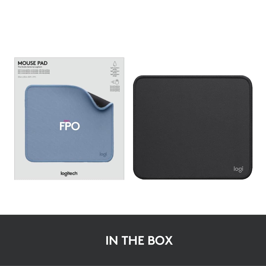 Logitech Mouse Pad - Studio Series - Graphite - Image 8