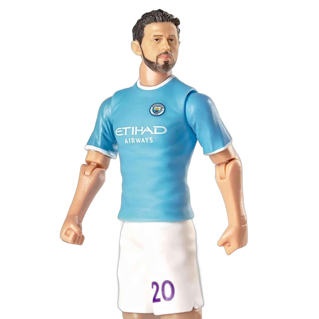 Bernardo Silva Manchester City Fully Articulated Figurine - Image 4