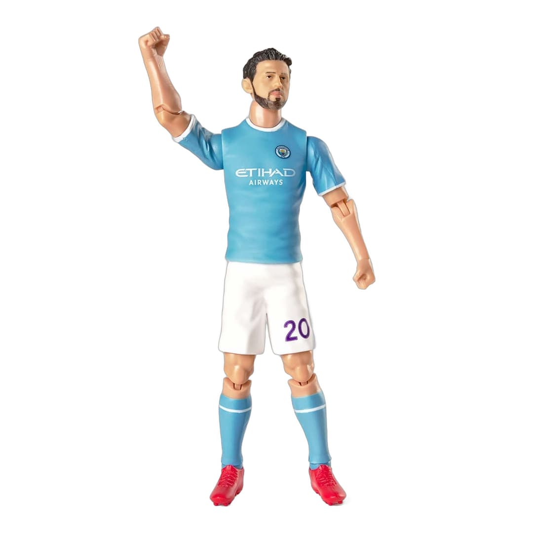 Bernardo Silva Manchester City Fully Articulated Figurine - Image 5