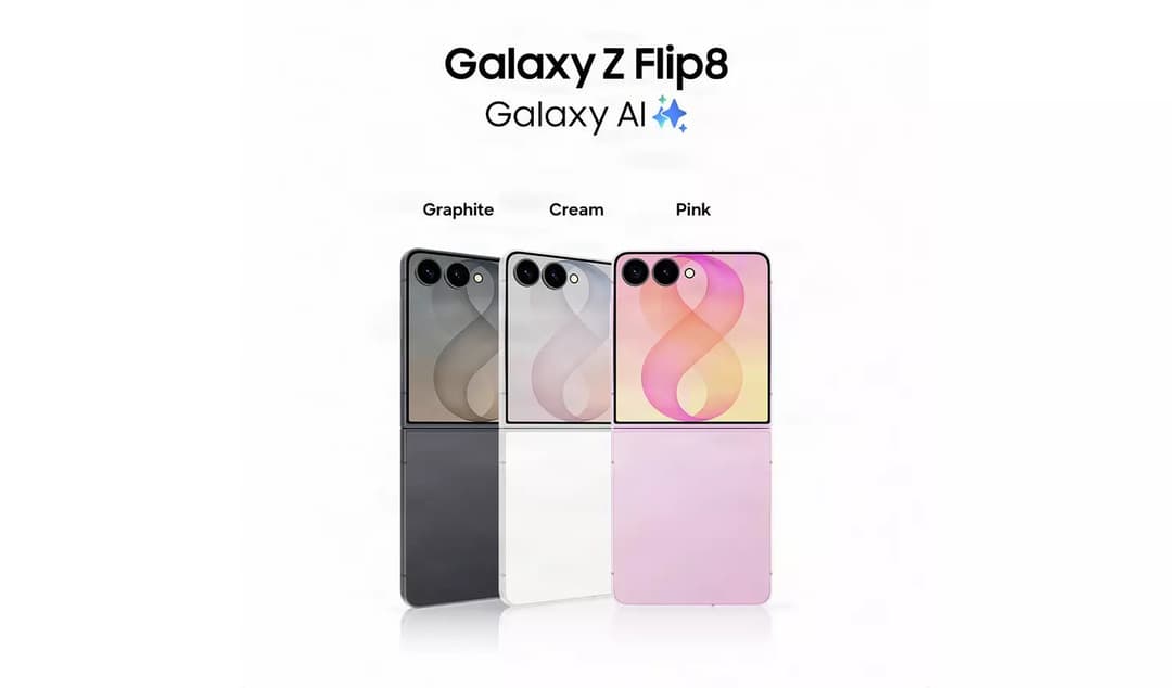 Samsung Galaxy Z Flip8 5G 512GB 12GB RAM Dual SIM Smartphone - Graphite - Image 3