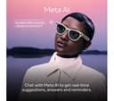 Ray-Ban Meta Wayfarer (Gen 2) Smart Glasses - Shiny Cosmic Blue, Clear to Sapphire Transitions Lenses - Standard thumbnail 3