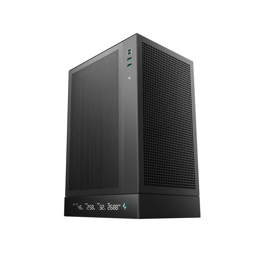 DeepCool CH170 Digital SFF Mini-ITX Gaming PC Case - Black - Image 2