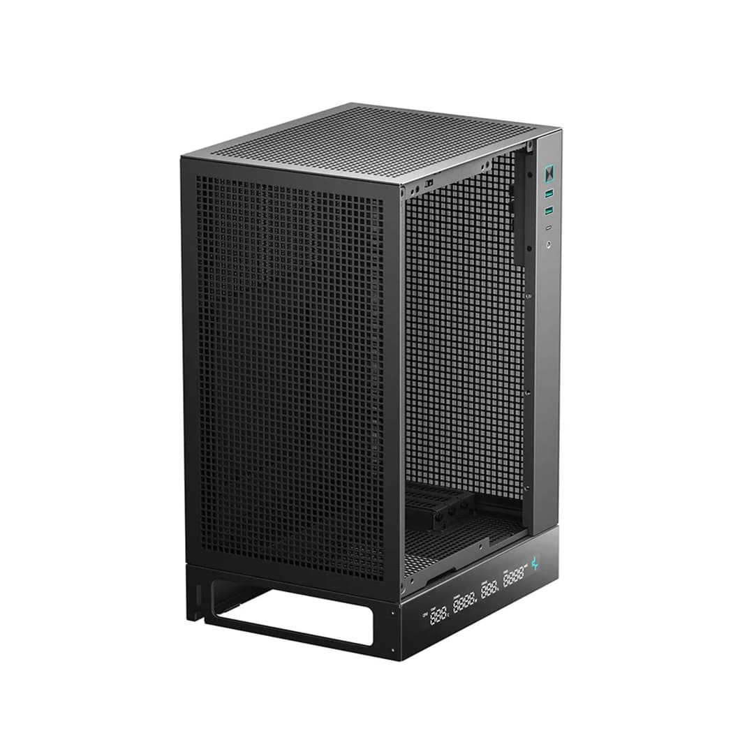 DeepCool CH170 Digital SFF Mini-ITX Gaming PC Case - Black - Image 6