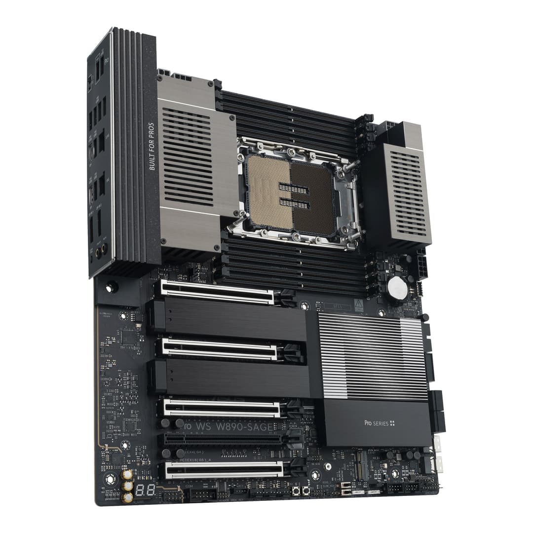 ASUS Pro WS W890-SAGE Intel W890 LGA 4710-2 DDR5 CEB Workstation Motherboard - Image 5