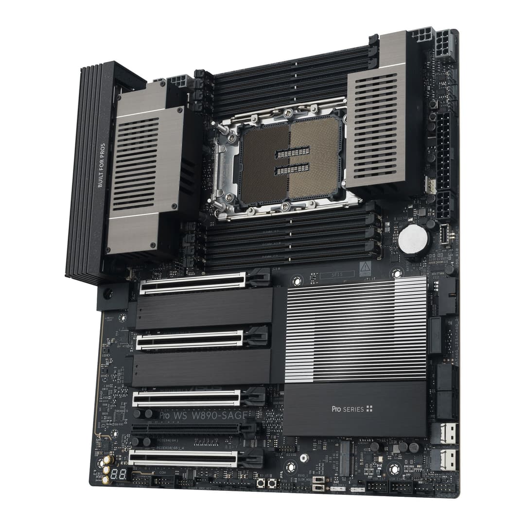 ASUS Pro WS W890-SAGE Intel W890 LGA 4710-2 DDR5 CEB Workstation Motherboard - Image 6