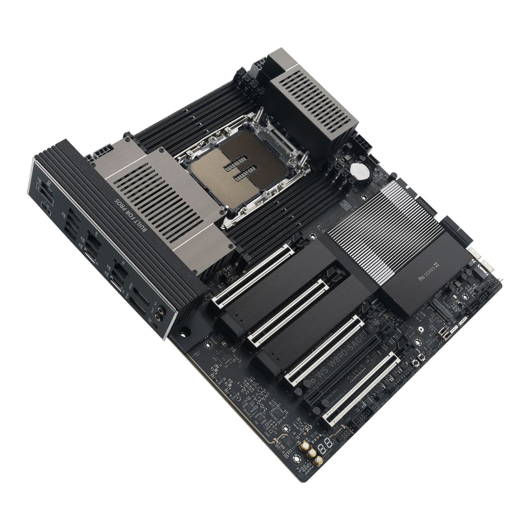 ASUS Pro WS W890-SAGE Intel W890 LGA 4710-2 DDR5 CEB Workstation Motherboard - Image 7