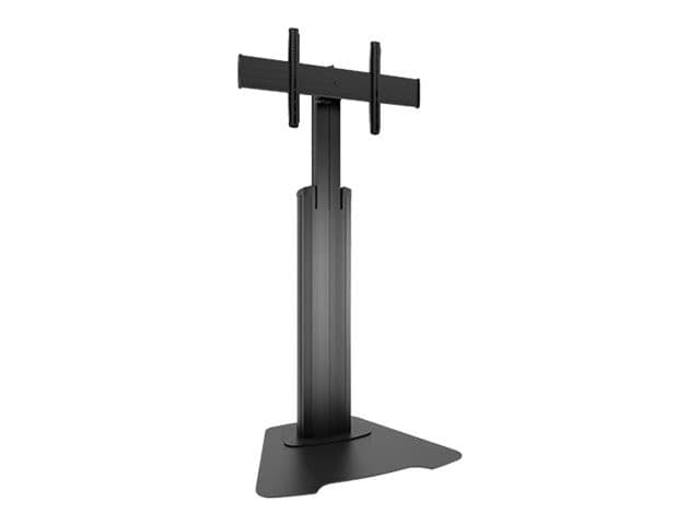 Chief Fusion Large Height-Adjustable Floor Stand Black - Image 1