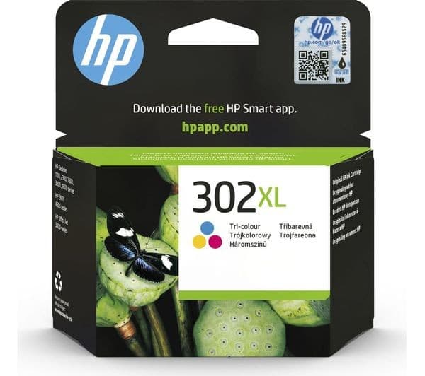 HP 302XL Original Tri-colour Ink Cartridge