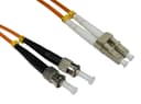 Cables Direct 30m OM2 Fibre Optic Cable, LC - ST (Multi-Mode) thumbnail 1