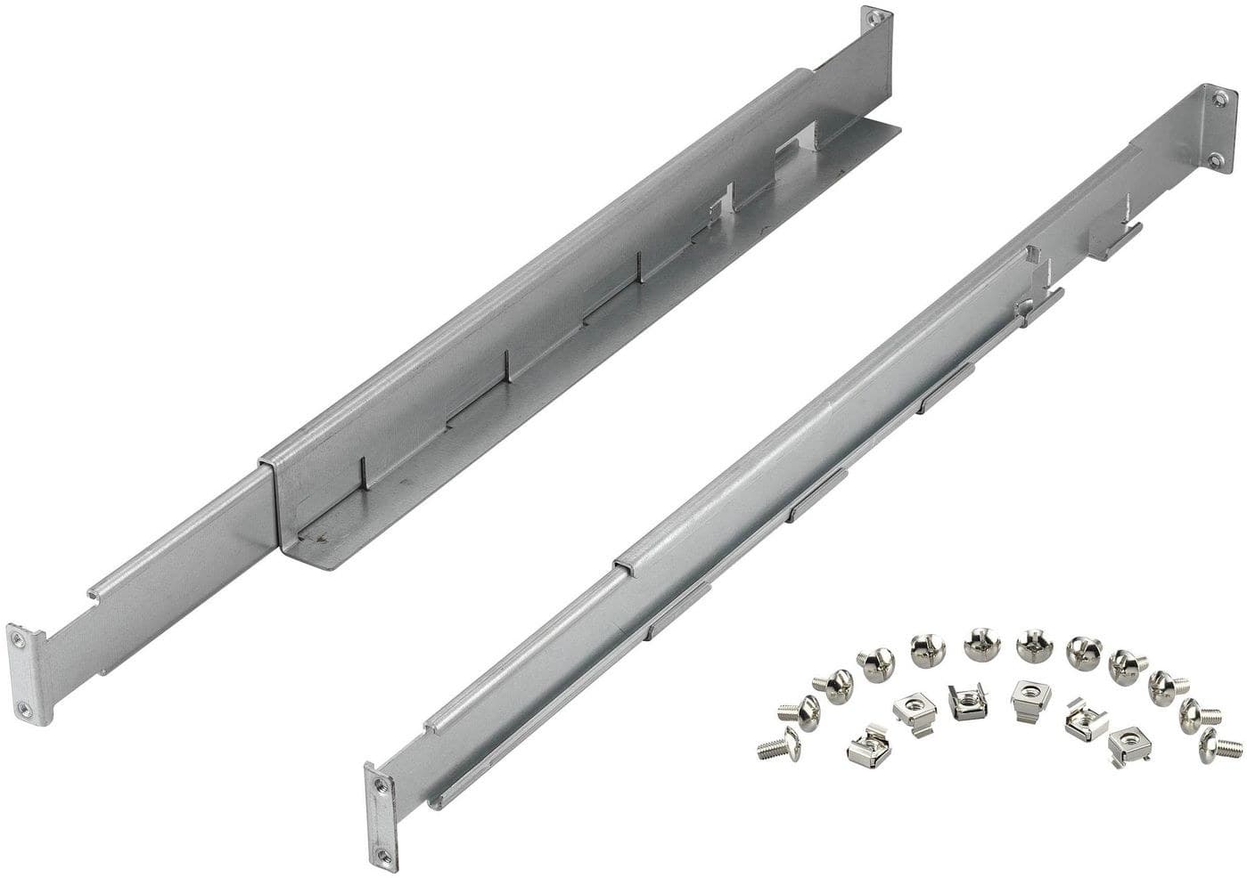 PowerWalker Rack Mount Kit RK3 1U Extendable Rail Kit 470-740mm for VFI RM/RMG/CRM/CRS/R1U 1-10kVA UPS