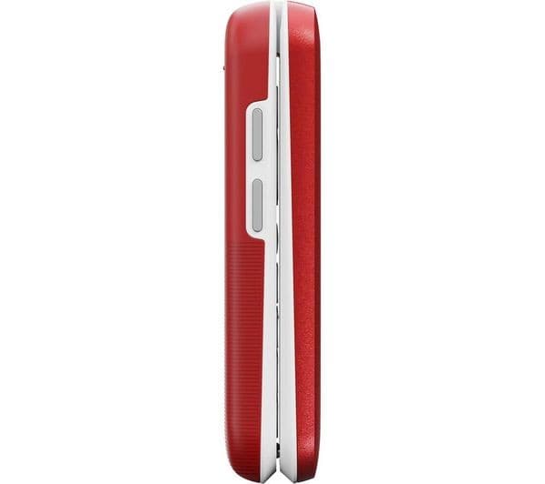 Doro Leva L30 4G Flip Phone - Red & White - Image 7