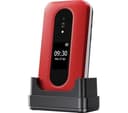 Doro Leva L30 4G Flip Phone - Red & White thumbnail 9