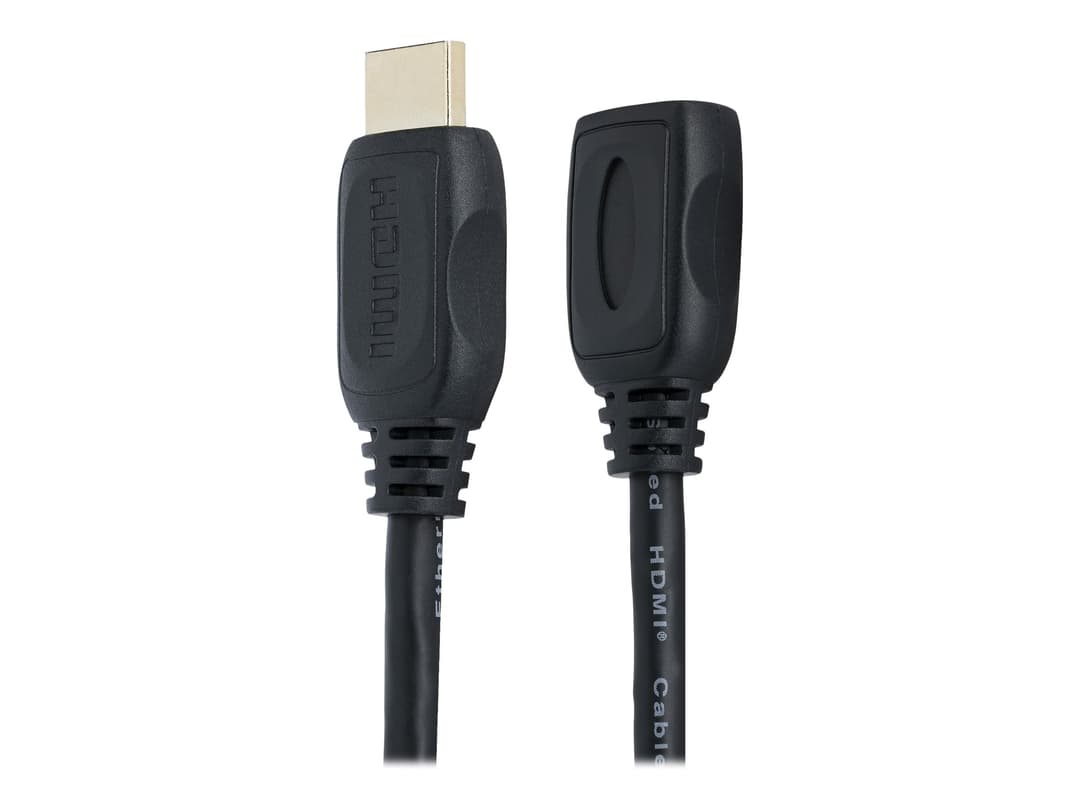 StarTech HDEXT2M HDMI Cable 2m Black - Image 1