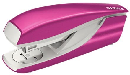 Leitz NeXXt WOW 5502 Metal Stapler 30 Sheets - Pink Metallic - Image 1