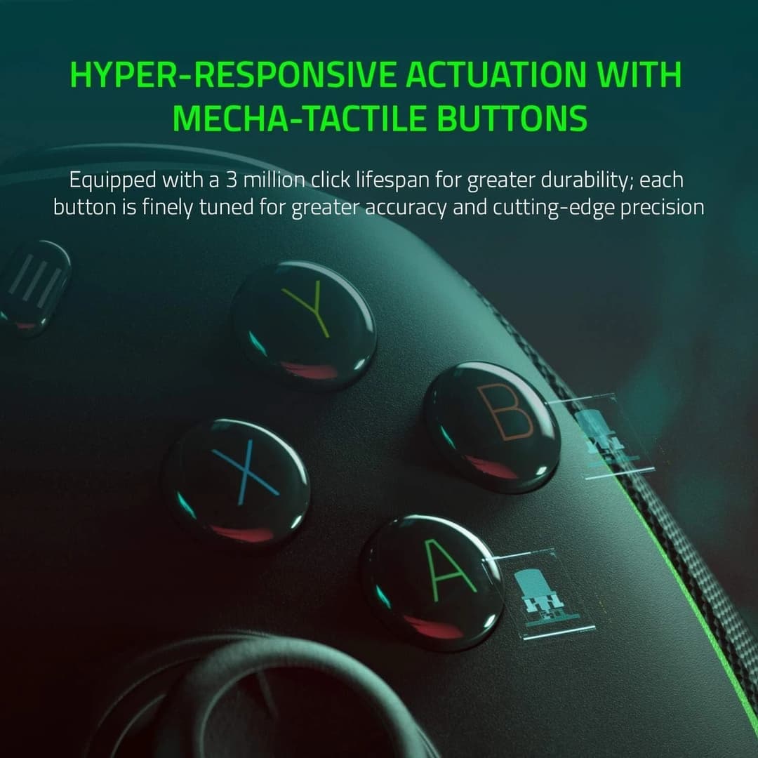 Razer Wolverine V2 Wired Gaming Controller for Xbox - Black - Image 2