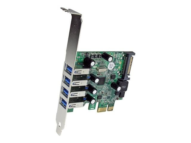 StarTech.com 4-Port PCI Express SuperSpeed USB 3.0 Controller Card with UASP - USB 3.0 Expansion Card with SATA Power (PEXUSB3S4V) - USB adapter - PCI Express x1 - USB 3.0 x 4 - Image 6