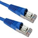 Cables Direct 3m Cat5e F/UTP (FTP) Shielded Patch Cable - Blue thumbnail 1