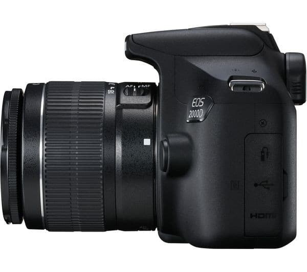 Canon EOS 2000D DSLR Camera - EF-S 18-55mm f/3.5-5.6 III Lens Kit - Image 4