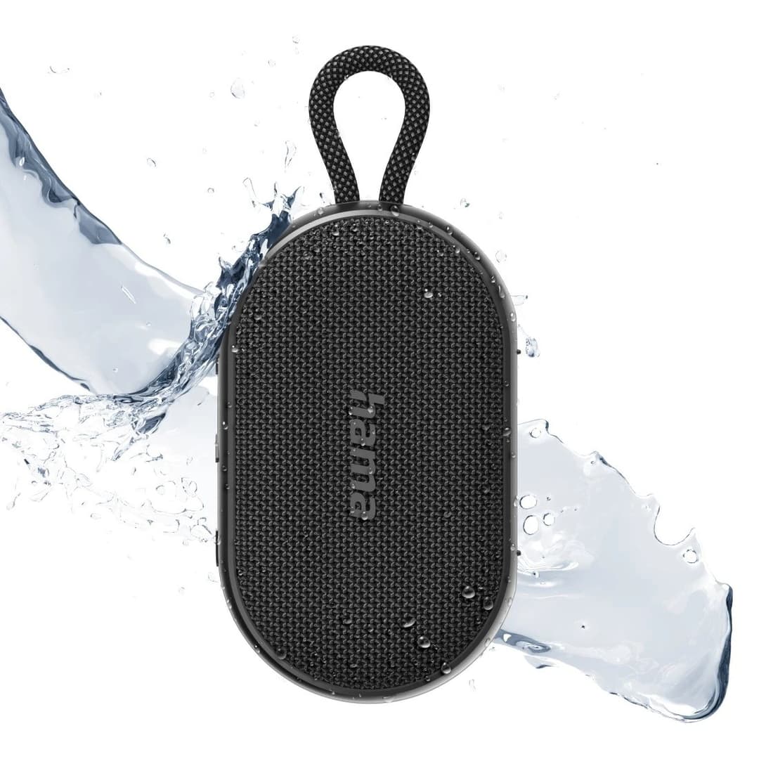 Hama Buddy 3.0 Bluetooth Speaker, Waterproof IPX7, 6 W - Black - Image 2