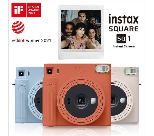Instax SQUARE SQ1 Instant Camera - Chalk White - Image 5