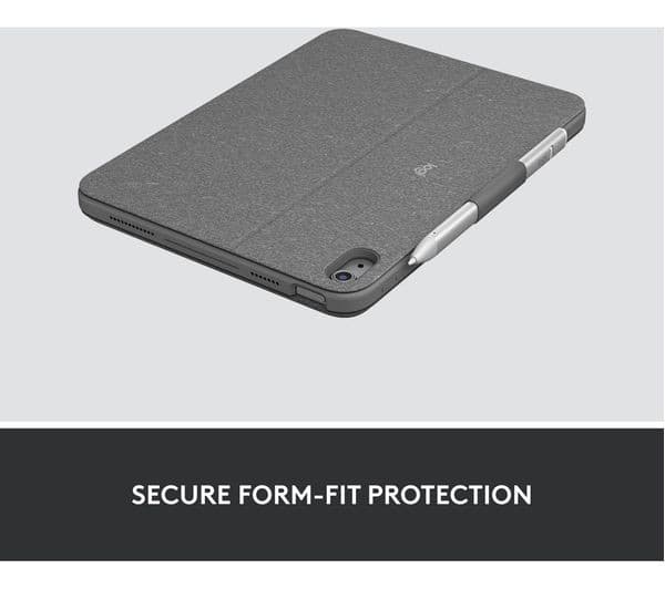 Logitech Combo Touch 10.9" iPad (10th Gen & A16) Keyboard Case Grey - Image 2