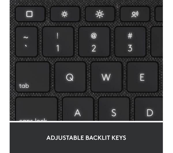 Logitech Combo Touch 10.9" iPad (10th Gen & A16) Keyboard Case Grey - Image 3
