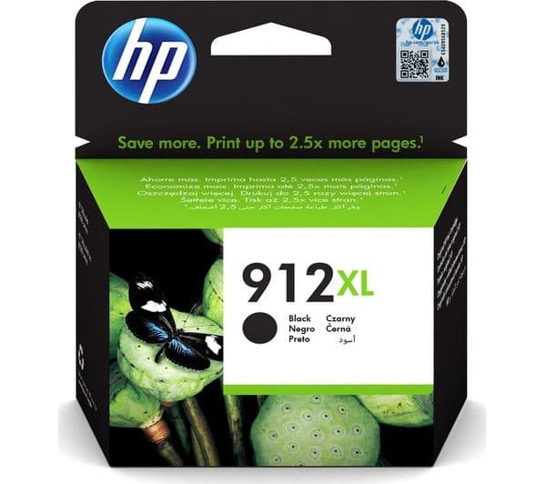 HP 912XL High Yield Black Original Ink Cartridge - Image 1