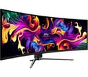 MSI MPG 491CQP Super Ultra Wide Quad HD 49" Curved Quantum Dot Gaming Monitor - Black thumbnail 6