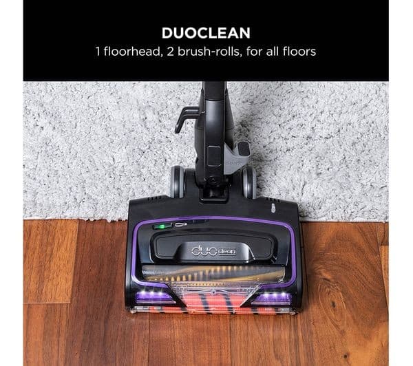 SHARK Anti Hair Wrap with Pet Tool HZ500UKT Upright Bagless Vacuum Cleaner - Grey & Rose Gold - Image 3